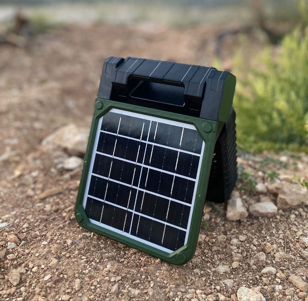 All-in-One Solar Camping Fan & Light