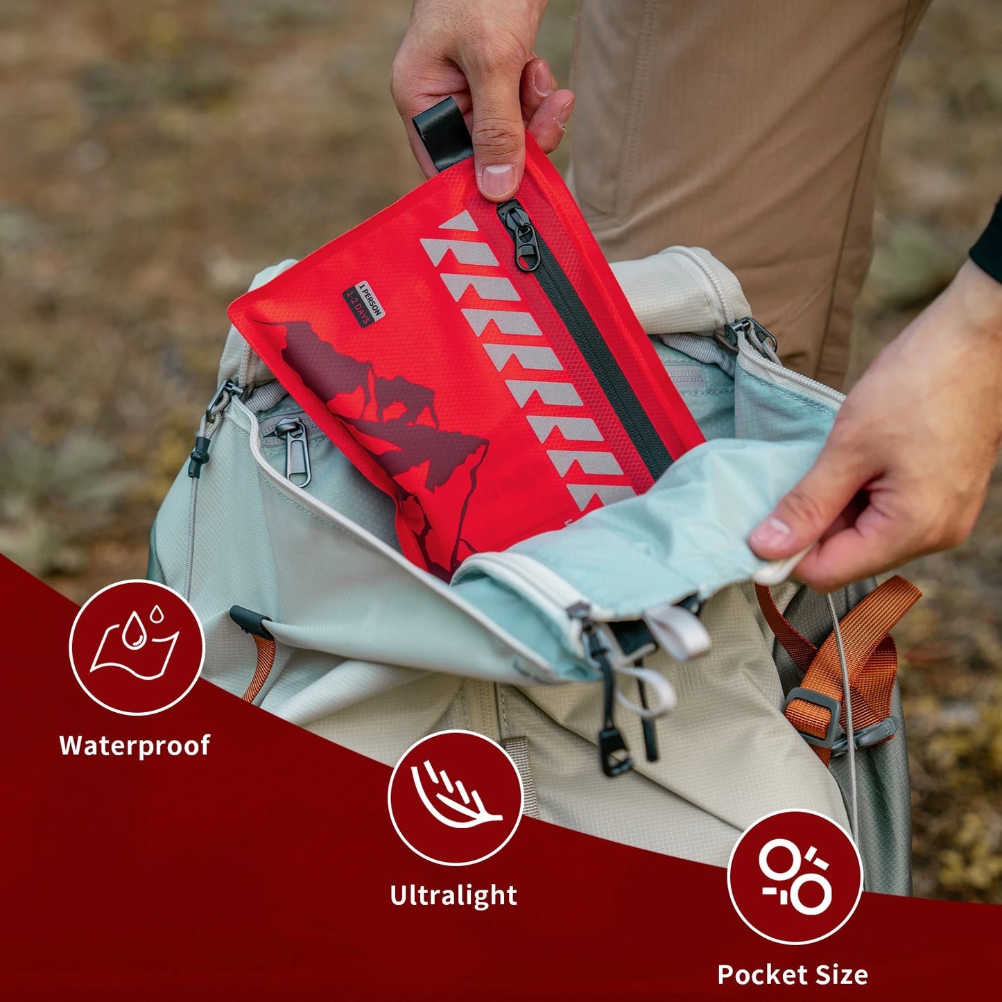 Waterproof Ultralight First Aid Kit