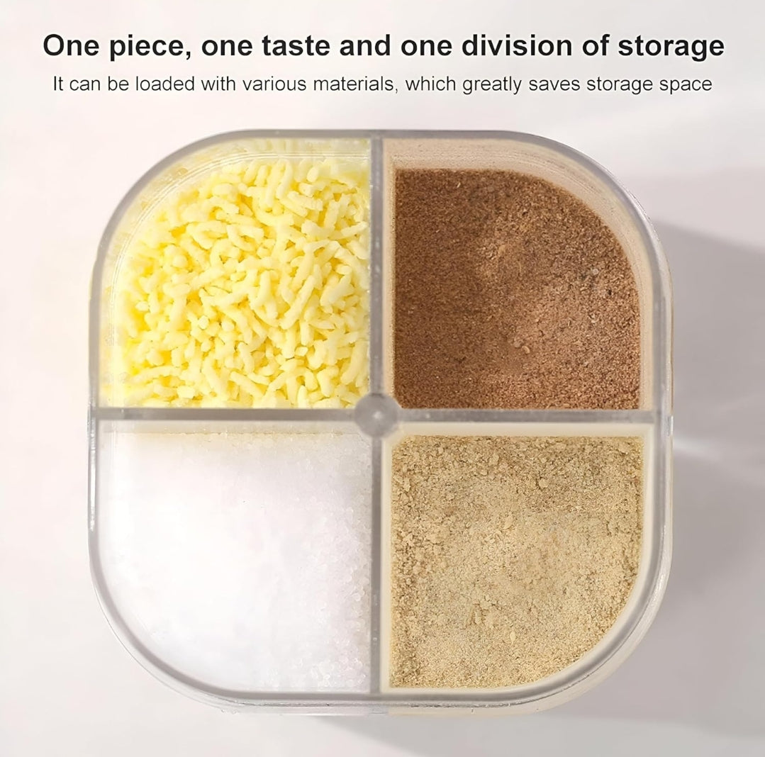 4-in-1 Spice Jar for Camping & Cooking