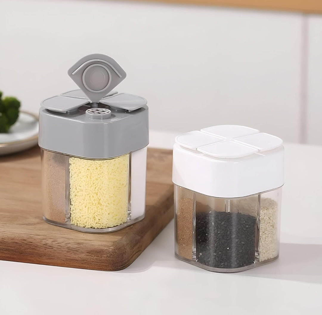 4-in-1 Spice Jar for Camping & Cooking