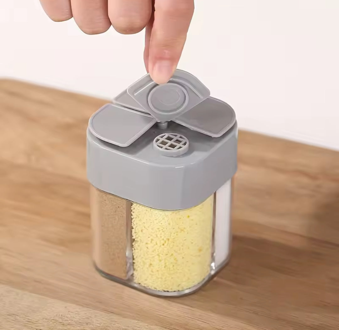 4-in-1 Spice Jar for Camping & Cooking