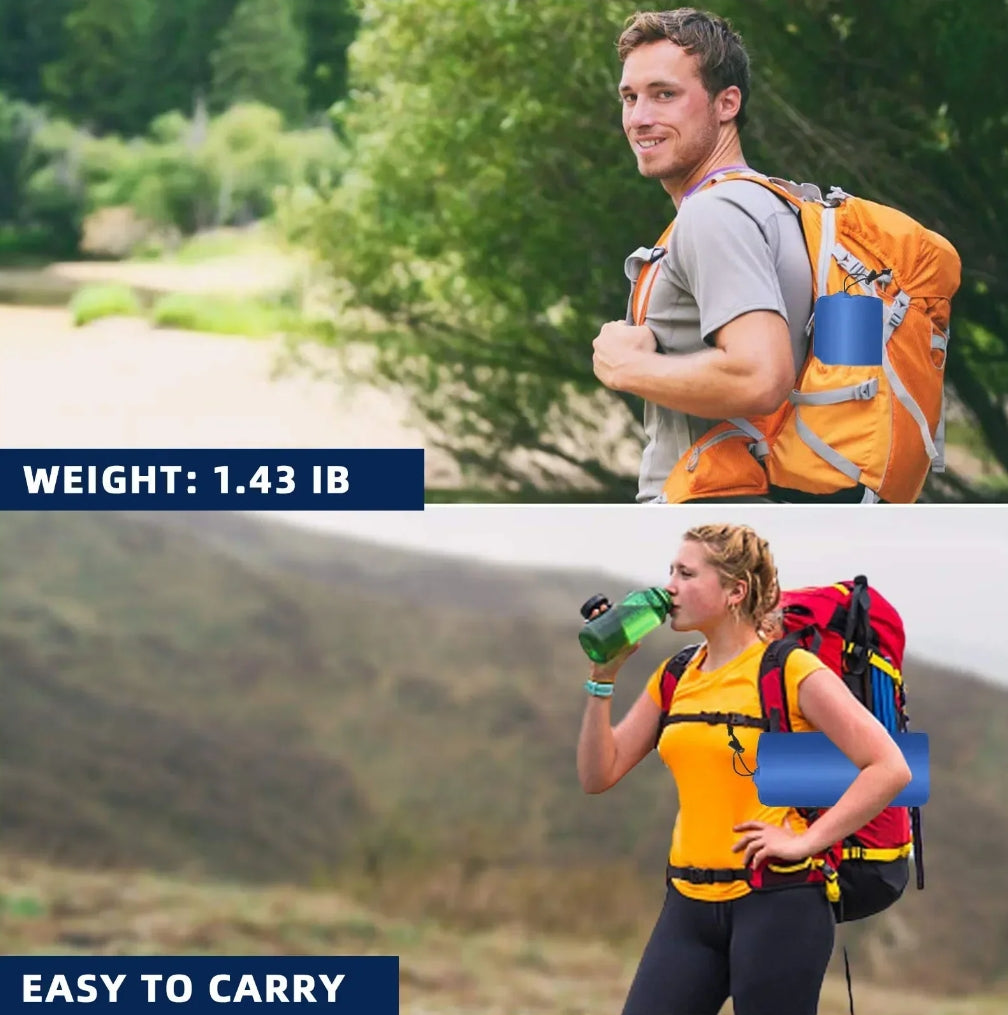 Ultralight Camping Mattress with Built-in Pump