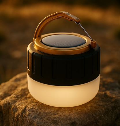 Solar Rechargeable Camping Lantern