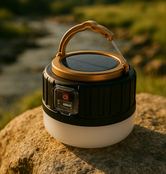 Solar Rechargeable Camping Lantern