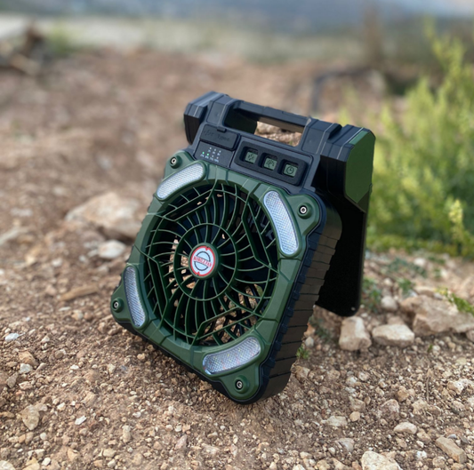 All-in-One Solar Camping Fan & Light