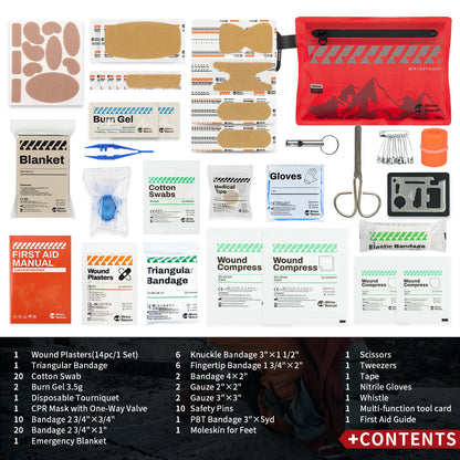 Waterproof Ultralight First Aid Kit