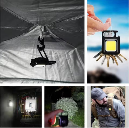 COB Rechargeable Keychain Light