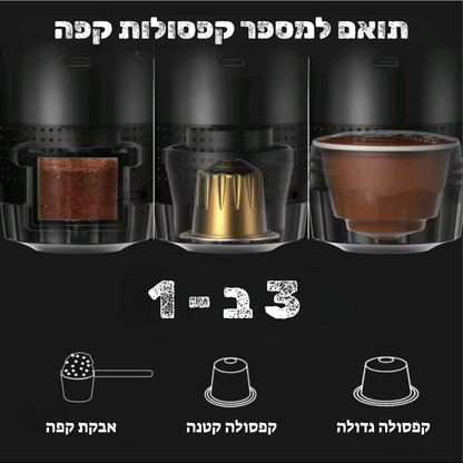 Campresso – קפה איכותי אמיתי, בכל מקום