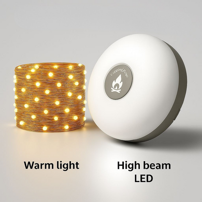Multi-Function Camping Lamp – 4-in-1 Design