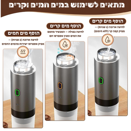 Campresso – קפה איכותי אמיתי, בכל מקום