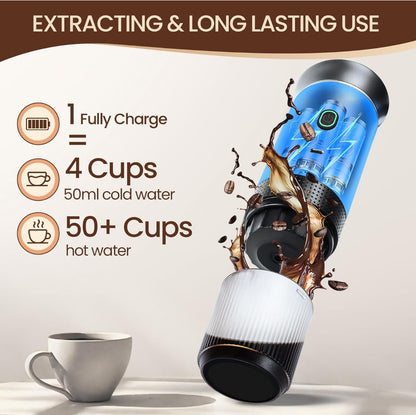 All-in-One Portable Wireless Espresso Maker